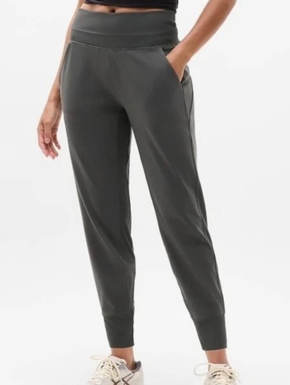 Athleta Grey Venice High Rise Pocket Jogger Size Small